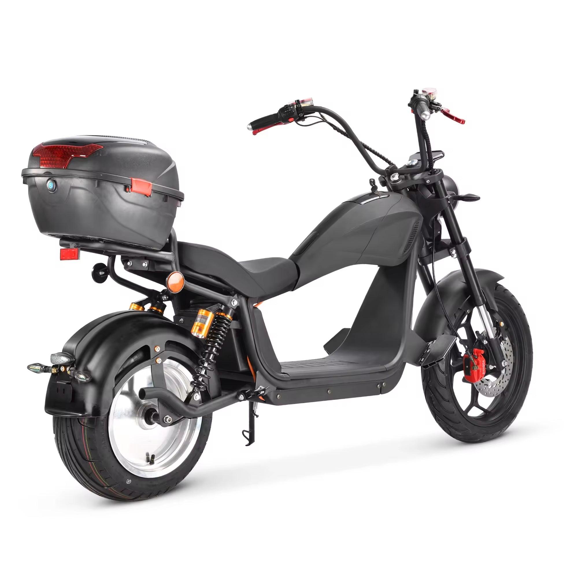 E-chopper CP6.0 - Elektrische scooter - Glans zwart