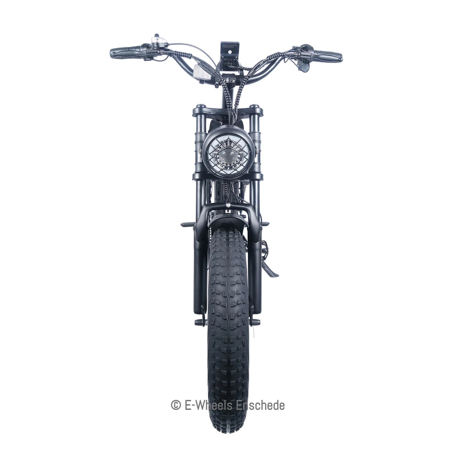 Ouxi V8 - Fatbike - Zwart