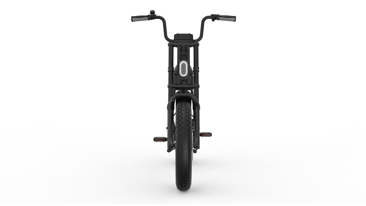 Goccia Bike EZI Sport - Fatbike - Zwart / Wit