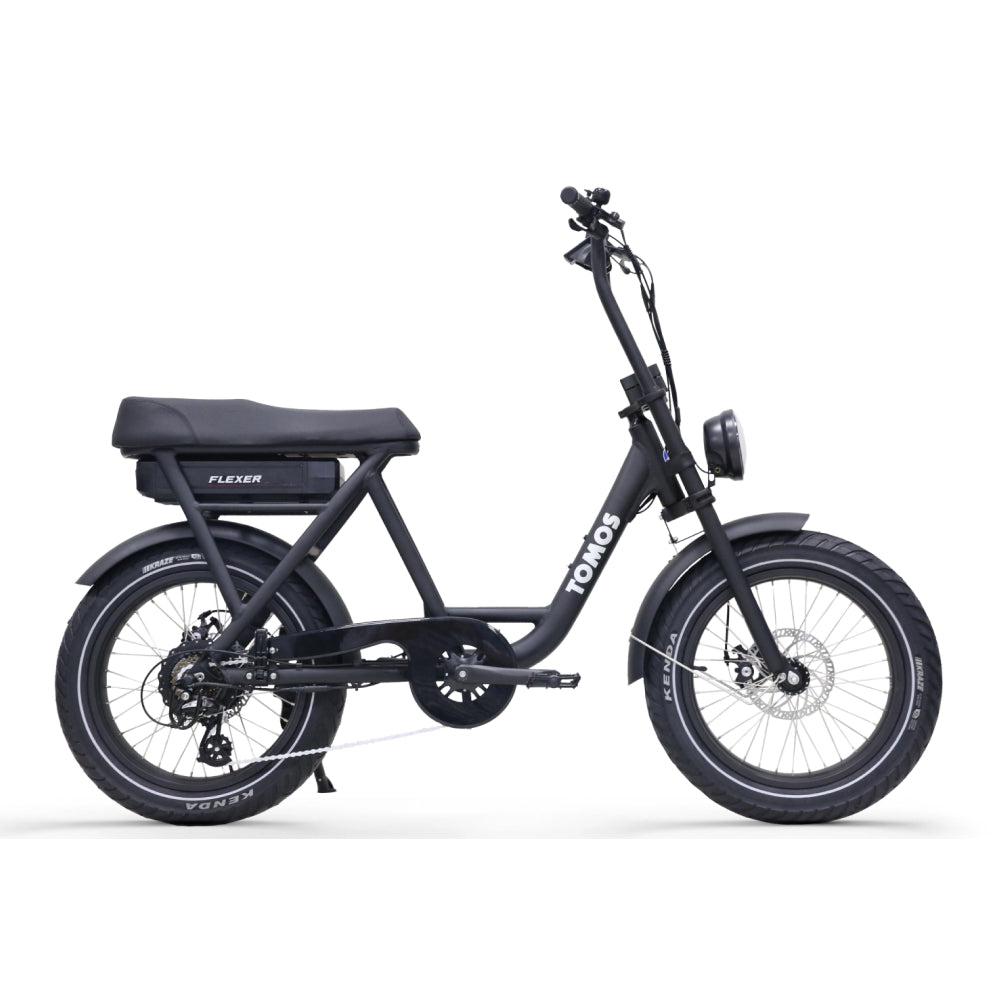 Tomos Flexer - Lage instap - Fatbike - Zwart